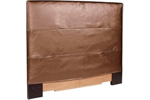 HOWARD ELLIOTT COLLECTION Howard Elliott Headboard and Slipcover, Full/Queen, Luxe Bronze