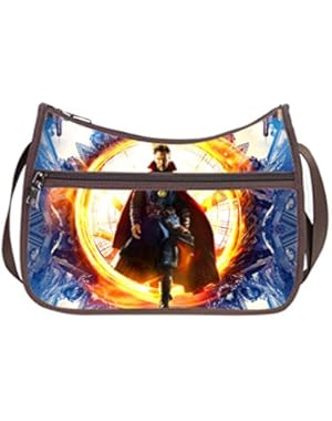 JIUDUIDODO Oxford Fabric Custom Doctor Strange Cross Body Hobo Handbags Casual Bags (Twin Sides)