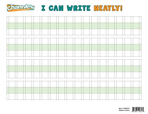 New! Channie's 2 Pack Dry Erase & Magnetic Boards combine both tracing & writing. One board for tracing, one board for independent writing practices! 1 marker is included. Learning alphabet quickly