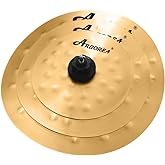Arborea Clap Stack Cymbal 11"13"15" 3Piece Hero Brilliant Finish Bright Effect Sound Smack Stack Drum Cymbal Pack For Practice