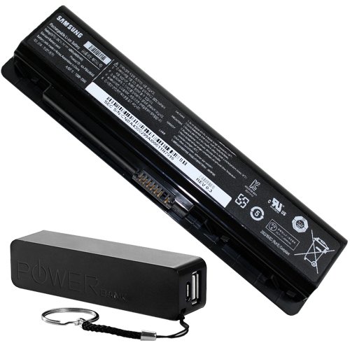 Powerwarehouse Samsung 600B2B Laptop Battery - Genuine Samsung Battery 6 Cell (Free Powerbank)