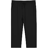 Weintee Women's Plus Size Wide Leg Sweatpants with Pockets
