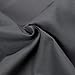 FLXXIE Microfiber Standard Pillow Shams Set of 2, Fade, Wrinkle and Shrinkage Resistant Soft Pillow Covers with Envelope Closure Euro Sham Covers (Dark Grey, 20x26 Inches)