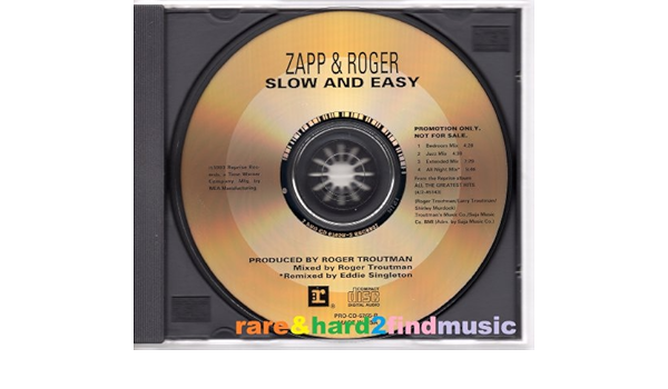 Zapp Roger Troutman Slow And Easy Remixes 1993 Reprise Records Cd Maxi Single Amazon Com Music