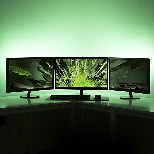 RGB Led Strip Lights 16.4ft (5M) 150 units 5050 Color-changing Flexible LED Lighting Kit +12V 5A us Power Supply + 44 Keys IR Remote(non-waterproof) (5m, RGB)