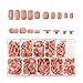 Nail Tip 200pcs/pack Replacement Refill False Nail Fake Nails Tips Set For Practice Training Trainer Hand DIY Nail Art Salon Tips 5 Sizes