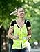 Crazy Flash Sale | Reflective Running Vest - Reflective Gear for Running, Cycling, Jogging, Walking, Motorcycle | Adjustable | Front Zipper | Back Pocket | Bonus - Set of 2 Bands | for Men and Women