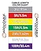 Accu Cable AC3PDMX15, DMX Stage Light Cable, 3 Pin Male to 3 Pin Female Connection (15 FT)