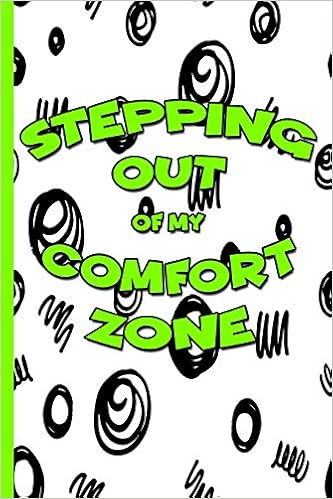 Amazon Com Stepping Out Of My Comfort Zone Notebook 2 Black