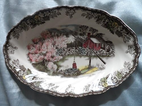 JOHNSON BROTHERS-THE WELL-THE FRIENDLY VILLAGE PLATE