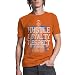 WWE John Cena Hustle Loyalty Respect Mens Orange T-shirt