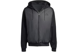 adidas Mens Essentials 3-Stripes Insulated Hooded JacketInsulated Hooded Jacket