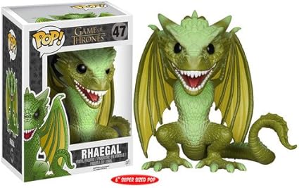 Amazon Com Funko Game Of Thrones Rhaegal 6 Inch Pop Vinyl Figure