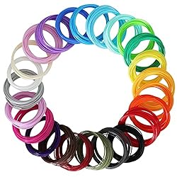 24 Colors ABS 3D Pen Printer Filament Sample