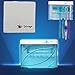 STONG Family Size Sg-103 Zero Germ UV Light 3-5 Minute Toothbrush Holders Sanitizing timer Sanitizer Sterilizer with Cleaning Cloth