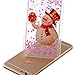 6S Plus Case,iPhone 6 Plus Case,EMAXELER Christmas Series Pattern Glitter Liquid Floating Stars Moving PC Hard Case for iPhone 6 Plus(2014 Release)/6S Plus(2015 Release)(5.5