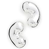 Jenny Bird Women's Eliza Puff Earrings, Silver, One Size