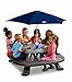 Little Tikes Fold 'n Store Table with Market Umbrella