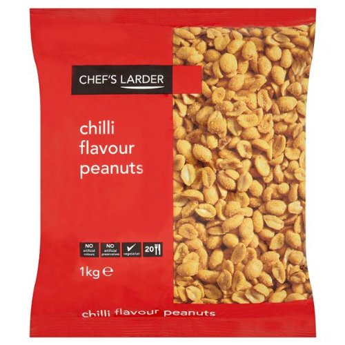 Chef's Larder Chilli Flavour Peanuts 1kg