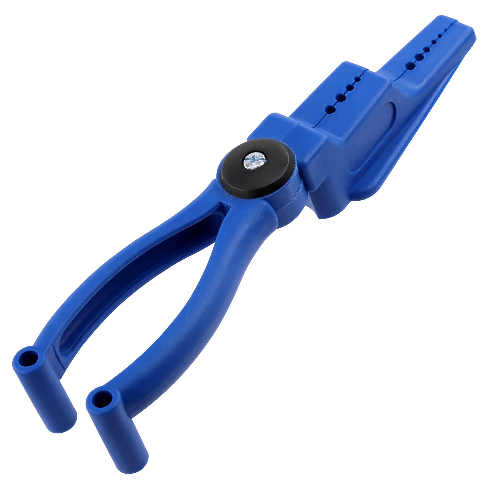 Keadic Nail Holder for Hammering Safety - Plastic Pliers Secure Fingers, Slip Joint Pliers Tool Easy to Position for Screws and Finishing Nails