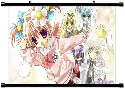 Amazon Doki Doki Tama Tanアニメファブリック壁スクロールポスター 32 X 18 インチ アートフレーム ポスター オンライン通販