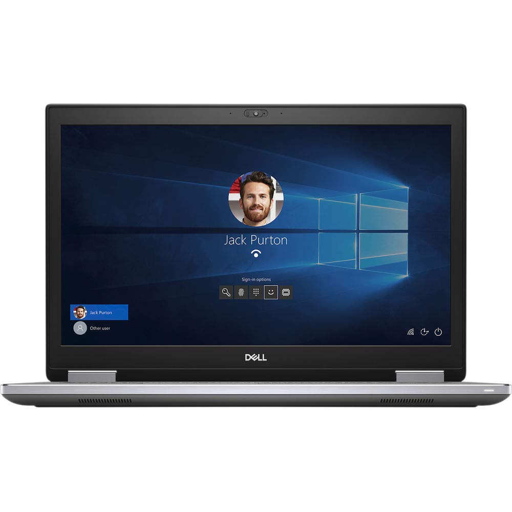 DELL Precision 7740 Black Mobile workstation 43.9 cm (17.3") 1920 x