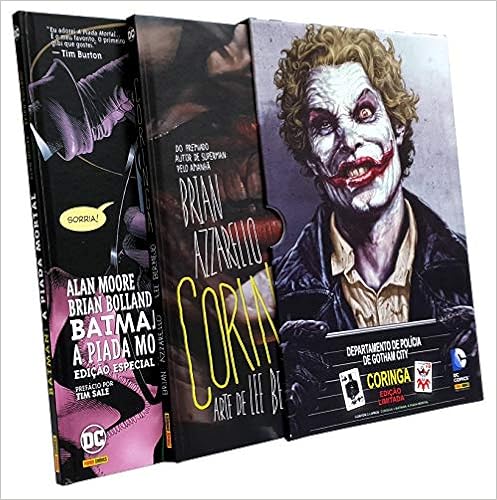 Box Coringa (Coringa de Brian Azzarello + Piada Mortal)