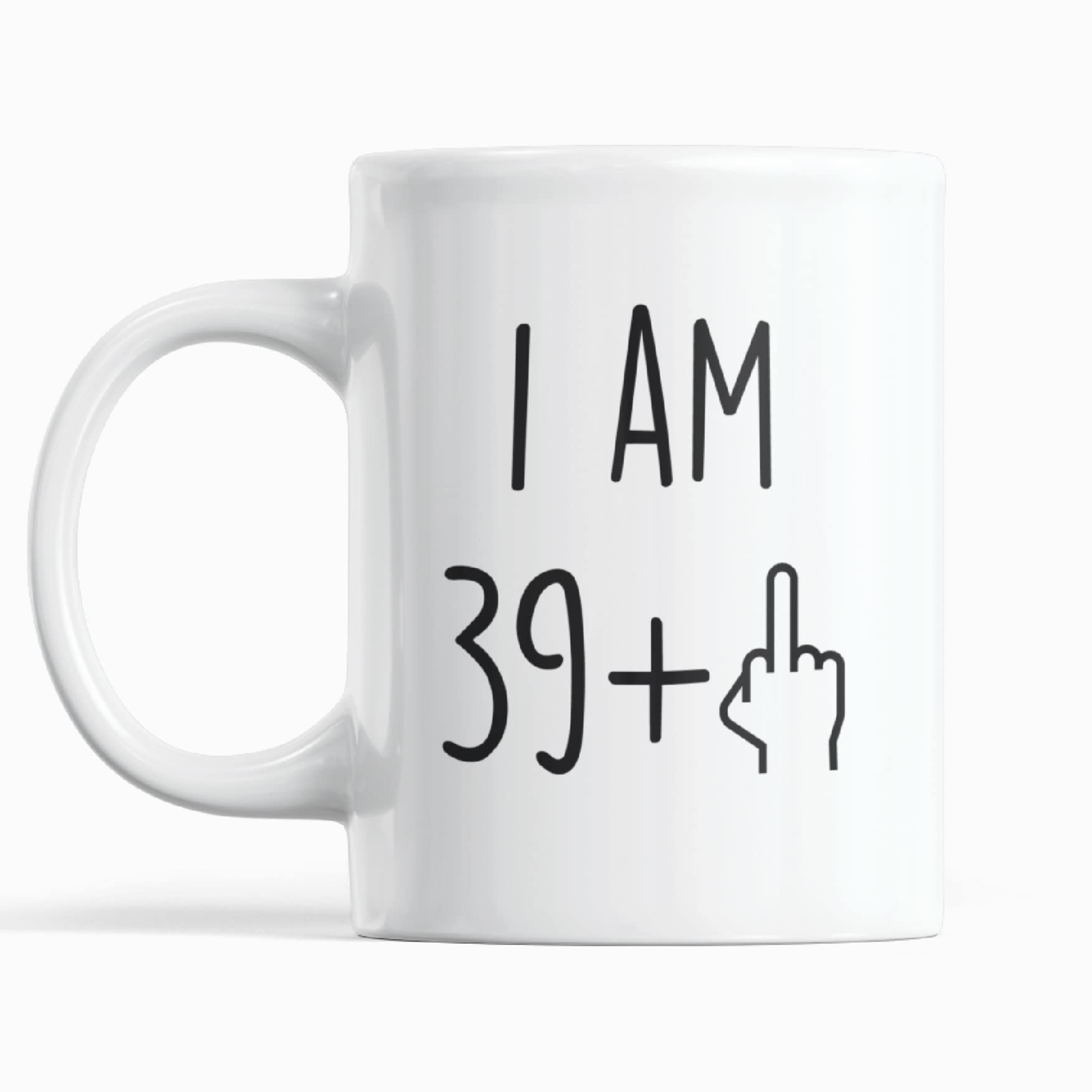 EletyueRob Funny 40th Birthday Gift idea Mug for Men and Women Turning 40 Years Old as a Joke Birthday Celebration - Best Gift for Mum, dad, Brother and Sister - Son and Daughter - Granny and Grandad