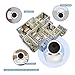 SDETER Baby Pet Camera, PTZ Dog Cat Monitor, 1080P WiFi Surveillance Home Security Camera with Infrared Night Vision Motion Detection Cloud Service