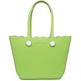 Versa Tote ROSE Rubber Beach Bag Lightweight Waterproof Washable Durable Travel Tote for Boat Pool Sports Gym