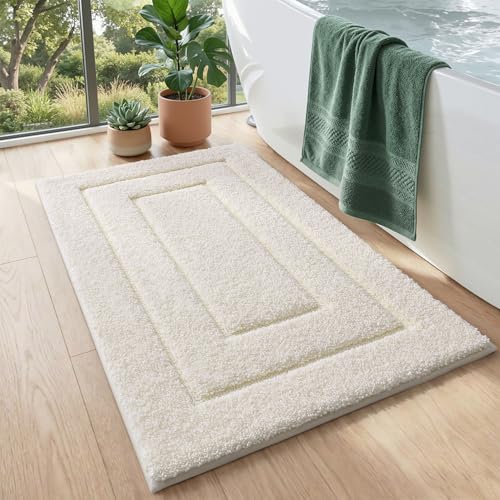 DEXI Bathroom Rugs Non-slip Absorbent Bath Mat