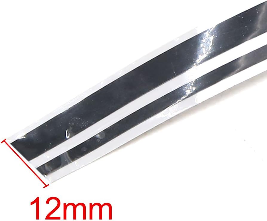sourcing map 12mm Vinyl Striping Pin Stripe Line Tape Car Decal Sticker Black, 18 x 15 x 1.5 cm - Image 3