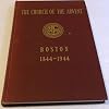 The Parish of the Advent in the City of Boston: a History of One Hundred Years 1844-1944