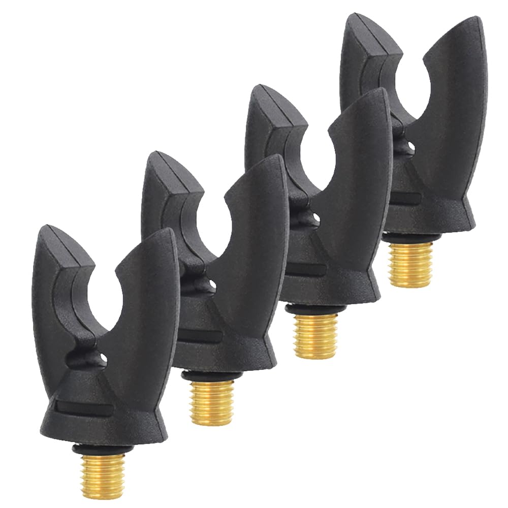 Hirisi Tackle 4 x Carp Fishing Rod Rest Head Rubber Gripper For All Rod Pod Holder Carp Coarse Fishing Accessory (4PCS)