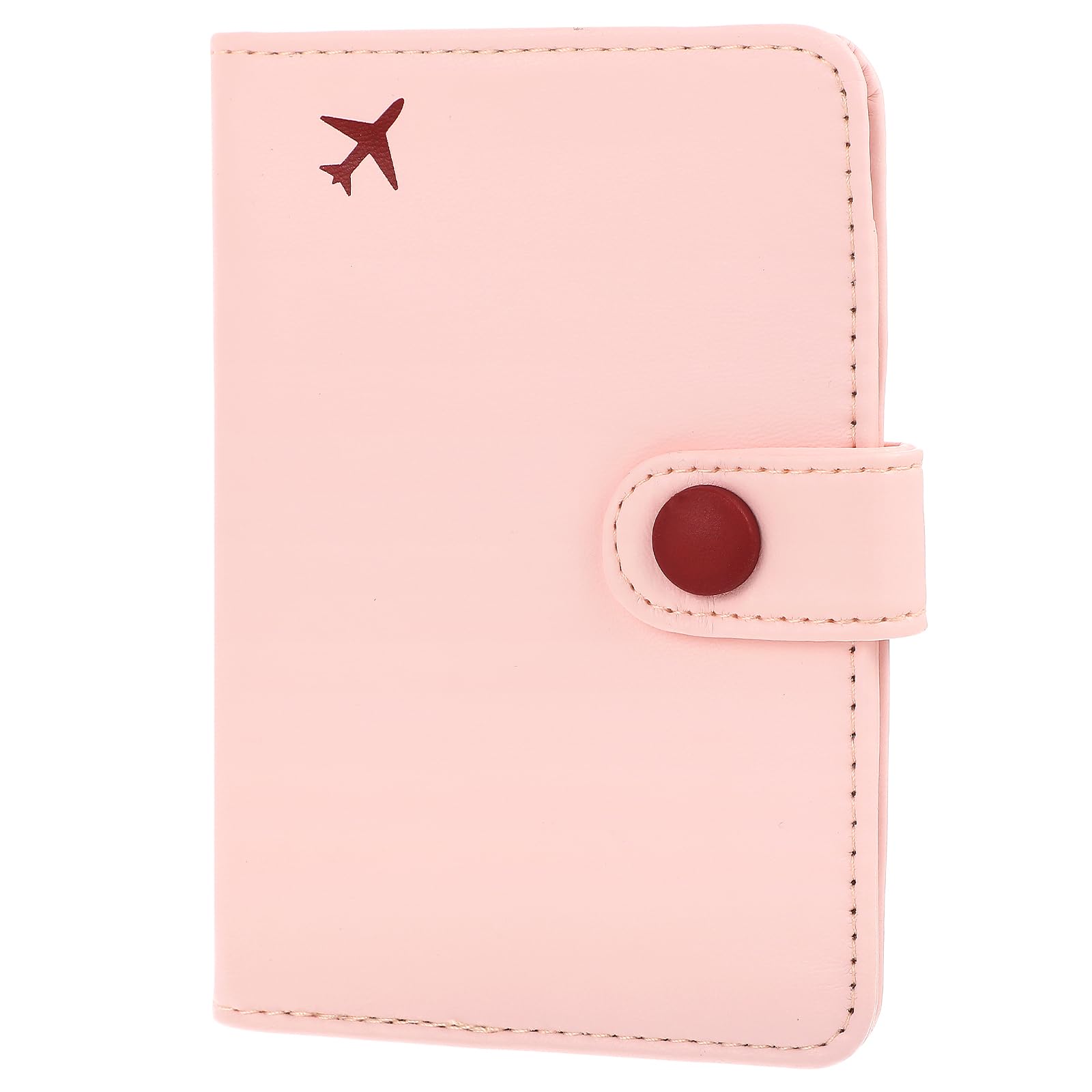 Photo 1 of Yuanchu Pink Rfid Passport Holder for Travel, Blocking Wallet Cover Case Women Men Family Cruise Ship Cute Passport Book with Pen Holders Essentials Document Organizer Travel Accessories