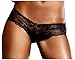 Baci Lingerie Women's Like A Devil Low Rise Booty Shorts, Black, Small