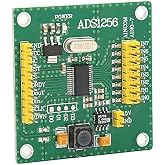 ADS1256 24 Bit Analog to Digital Conversion Module, 8 Channel ADC Board with SPI Interface for Data Acquisition and Sensor Reading
