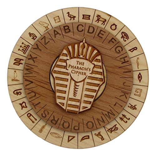 Egyptian Cipher Wheel for Escape Rooms - Decoder Disk - Escape Room ...