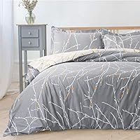 Bedsure Printed Duvet Cover Set