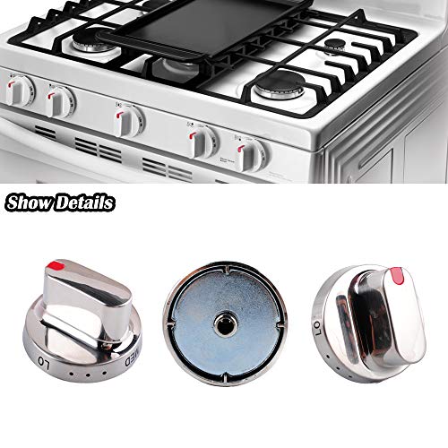 Wadoy NX58f5500SS Knob Replacement for Samsung Stove Knobs Fit