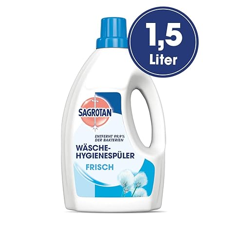 Sagrotan Wäsche-Hygienespüler Frisch, Waschmittel-Zusatz, 1er Pack (1 x 1,5 Liter)