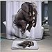 Uarter Bath Mat, Elephant Rug, Bath Rugs, Anti-bacterial Non-slip Bathroom Mat, Soft Bathmat Bathroom Carpet for Baby Kids Safety with Memory Foam Coral Velvet Fabric 15.7