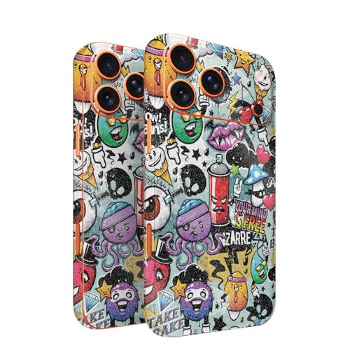 2 Pack of Phone Skins for Apple iPhone 17 Pro Max - Oddballs| Protective Vinyl…