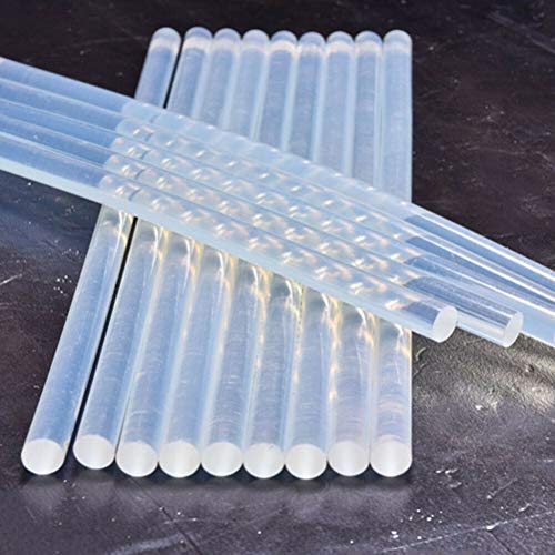 Mini Hot Glue Gun Sticks 4 in. 0.27 in. 120 Pack All Purpose Hot Melt Glue Sticks for Most Hot Melt Glue Gun Clear Hot Glue Adhesive Almost for All Materials for Kids Adults DIY Sealing Repairing