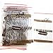 Ltvystore 1500pcs 75 Values 1 ohm - 10M ohm 1/4W Carbon Film Resistors Assortment Kit Assorted Set