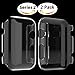 Sfmn 01 Ultra-Thin PC Full Coverage All-Around Crystal Clear Hard Cover PC Case for iWatch 2-2 Piece