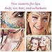 Chunky Body Glitter Holographic Gel Self-adhesive Cosmetic for Face Body Eye Hair Nail Crafts - Christmas Party Festival Carnival Makeup Temporary Tattoos, No Need Glue