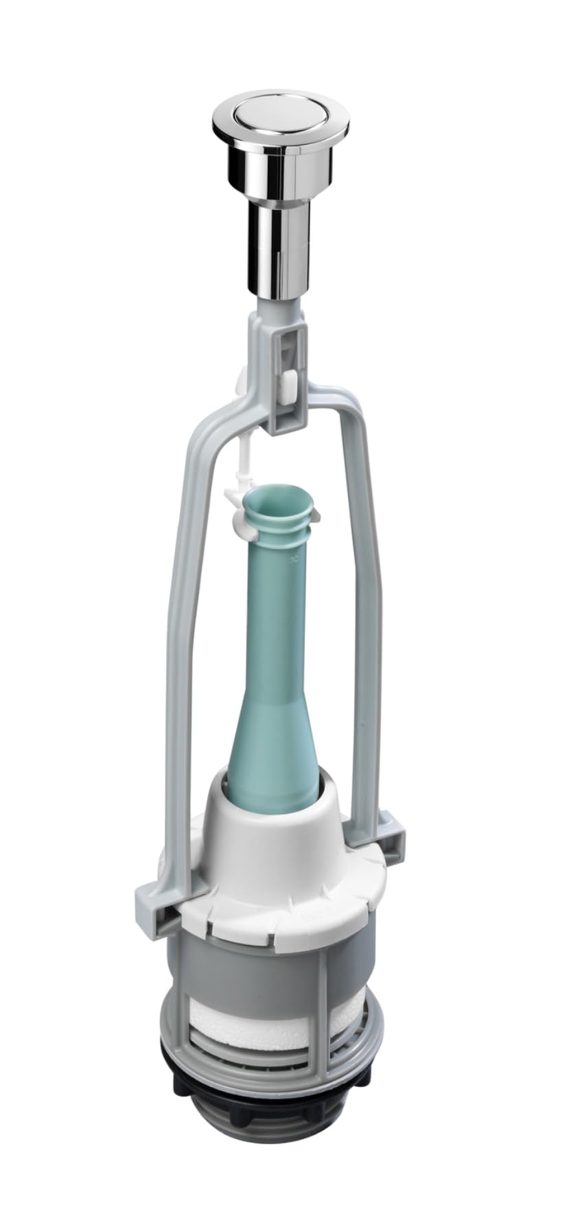 Roca A822502200 Simple Single-Volume Flush Mechanism with 4 Buttons