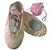 Lady's Pink Canvas split-sole Ballet Slippers --7.5 M