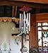 punada Premium Wind Chimes Outdoor, 22” Amazing Grace Wind Chimes for Outdoor Indoor Patio Garden Balcony, Beautiful Outdoor Decor (Silver)